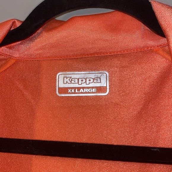 KAPPA TRACKSHIRT- LOGO TAPE ARTEM - ORANGE CAMELIA - Picture 4 of 8